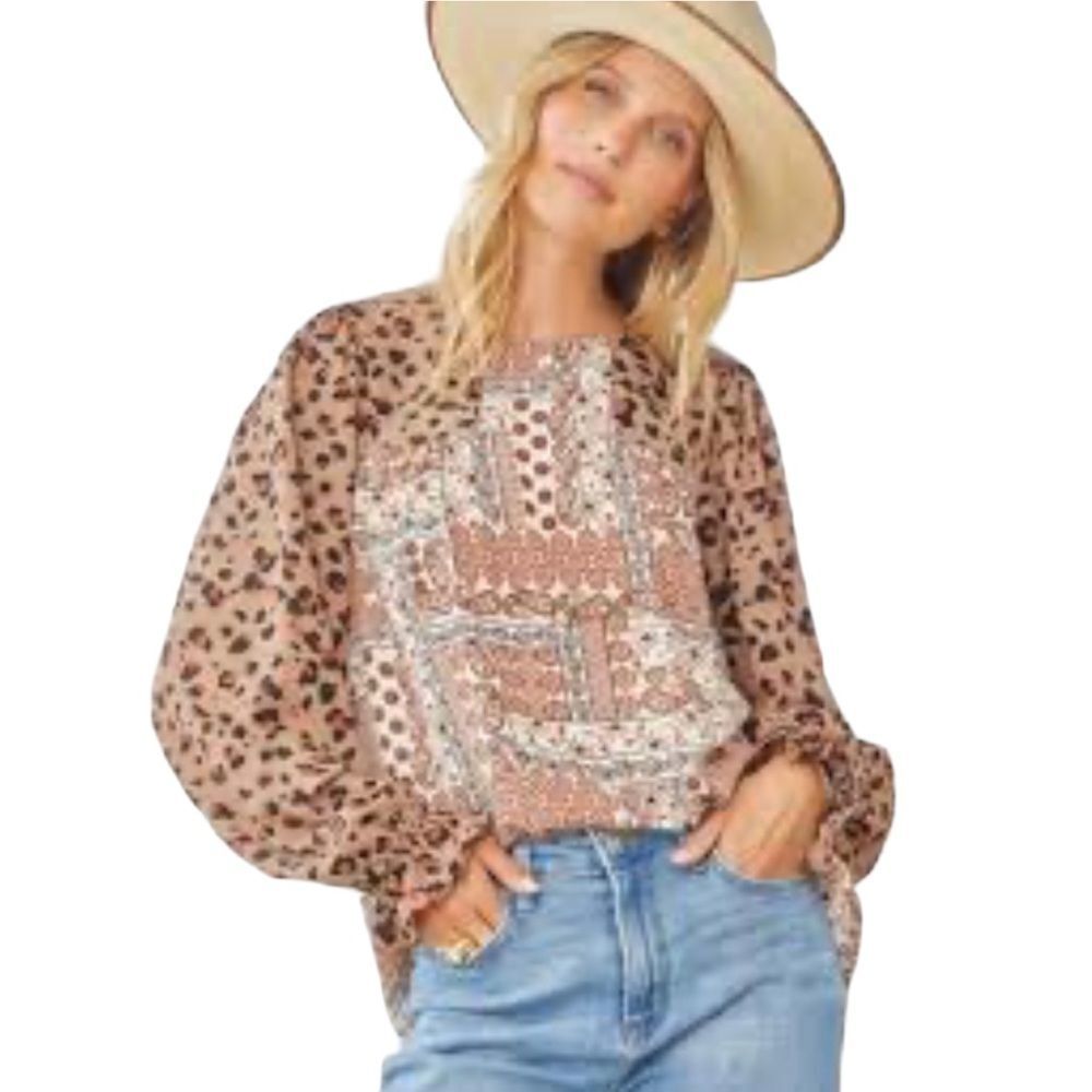 Andree By Unit Animal Print Size Small - image 1